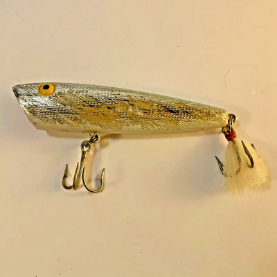 Vintage Rebel Super Saltwater Wind Cheater Fishing Popping Lure 5" 1980's Box - Image 1 of 4