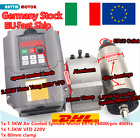 『FR&EU』1.5KW ER16 Air cooled spindle motor vfd clamp cnc kit 220V 400hz inverter