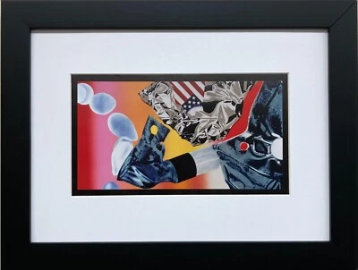 Estampa Pop Art James Rosenquist "Flamingo Capsule '70" PERSONALIZADA EMOLDURADA - Imagem 1 de 3