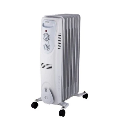 RADIATORE OLIO / TERMOSIFONE PORTATILE ZEPHIR ZRA1516 7 ELEMNTI 600/900/1500W - Immagine 1 di 4