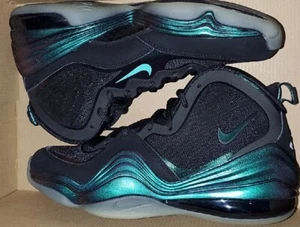 2013 NIKE AIR PENNY V CLOAK 7 ATOMIC TEAL PURPLE Flight Foamposite One III II LE - Bild 1 von 12