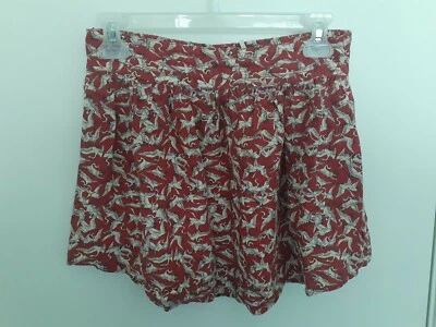 Falda Kimchi Rojo Rayón Mujer XS Anthropologie Medidas 26W/13L Foto 1 de 4