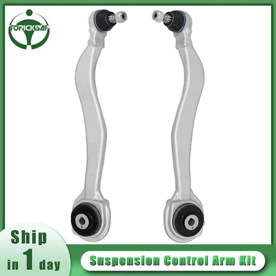 2Pcs Front Lower Forward Control Arm w/Ball Joint for 2008-14 Mercedes Benz C300 - Image 1 of 4
