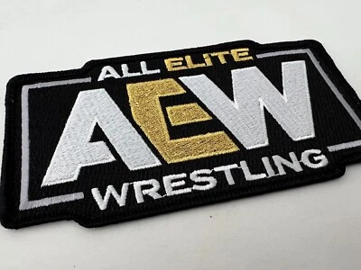 AEW - Parche bordado para planchar de lucha libre All Elite | Exclusivo de PWC Foto 1 de 3