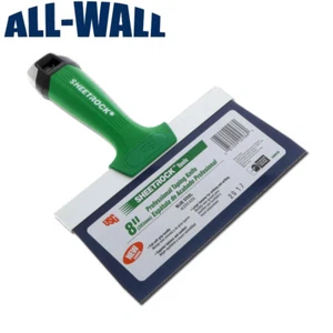Cuchillo de cinta para paneles de yeso USG Sheetrock Pro 8", acero azul con mango estilo matriz - Imagen 1 de 1