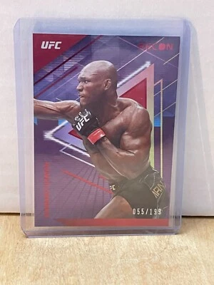 2022 Panini Chronicles UFC Recon Red /199 Kamaru Usman #228 - Image 1 of 2