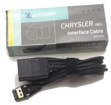 AutoXRay 20130 Auto Diagnostic Chrysler OBD-I Interface Connector Cable Used