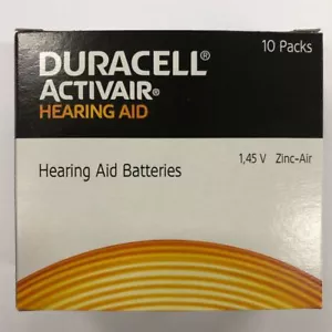 New Fresh Lot 8 to 300 Duracell Activair Hearing Aid Batteries Size 13 Exp 2031 - Picture 1 of 6