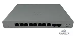 Cisco Meraki MS120-8-HW 8-Port PoE Managed Gigabit Ethernet Switch 600-61010-A - Picture 1 of 5