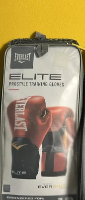 Everlast Elite Pro Style Boxing Gloves--RED 16 Ounce-- Brand new