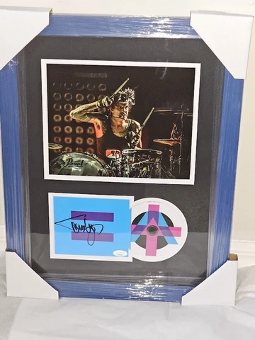 Tommy Lee  Signed Andro Signed  CD Autographed JSA Framed Cover