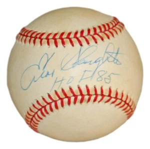 Enos Slaughter Autographed ONL Baseball JSA Cardinals w/HOF - Picture 1 of 3
