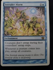 MTG Intruder Alarm Eighth Edition RARE Magic The Gathering Card Great Condition!