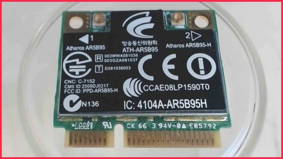 Wlan W-Lan WiFi Karte Board Modul Platine AR5B95-H HP G72-130EG - Bild 1 von 1