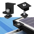 Adjustable Solar Module Mounting End Clamp Withstand Extreme Weather Conditions