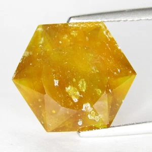 12.73Cts Ravishing Natural Yellow Sapphire Ocyagon Cut Loose Gemstone - Picture 1 of 5