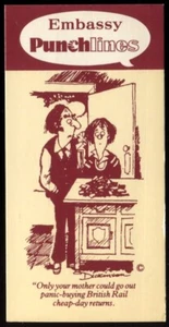 Tobacco Card, Wills, Embassy, PUNCHLINES, Punch Cartoons, 1983, #S68 - Picture 1 of 2