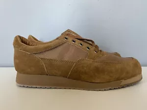 Zapatos de trabajo vintage Georgia con cordones punta de acero para hombre 9W - Imagen 1 de 8