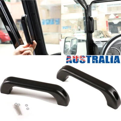 Black Car Interior Grab Handle Trim for Land Rover Defender 90 110 2004-18 AU - image 1 of 4