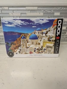 New Eurographics 1000 Piece Puzzle Oia, Santorini Greece Factory Sealed - Picture 1 of 6