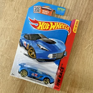 Hot Wheels 2013 #155 CORVETTE C7.R BLUE HW RACE - Bild 1 von 5