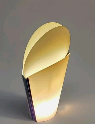 80er Lampe Stehlampe SLAMP SUN-RA LA Design SAMUEL PARKER Italy Vintage 67x37cm  - Bild 1 von 4