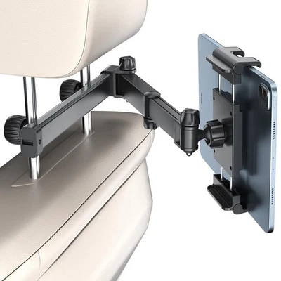 PLDHPRO Tablet Holder for Car Headrest Mount iPad Backseat Foldable Back Seat... - Image 1 of 4