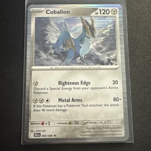 Pokemon TCG - Cobalion - 066/086 - (Holo Rare) - SV: Black Bolt - Picture 1 of 2