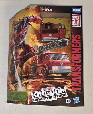 Transformers Kingdom Inferno War for Cybertron Voyager Class Action Figure - Image 1 of 2