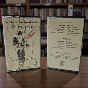 24 Nights by Eric Clapton (2x Cassette Tape, 1991, Reprise Records) - Picture 1 of 13
