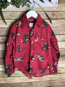 WRANGLER Rustler Snap Western Kids Shirt Rodeo Size Small - Picture 1 of 9