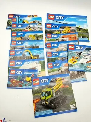 Lego Star Wars Creator Ninjago Etc Instruction 60 Manual Lot . - Image 1 of 4