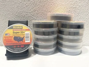 Scotch Super 33 Vinyl Electrical Tape Lot of 12 Rolls #A4 - Picture 1 of 1