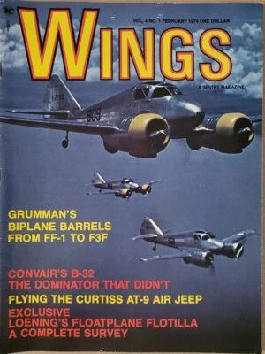 Wings Magazine - 1974 COMPLETE YEAR - Image 1 of 4