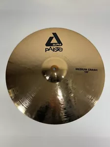 Paiste Alpha 18" Medium Crash Cymbal ~ Made in Germany ~ 1480gr ~ NUOVO - Foto 1 di 7