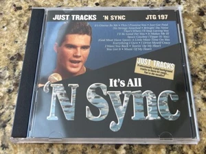 HITS OF ‘N SYNC CD. JTG 197 JUST TRACKS WITH LYRIC BOOKLET - Picture 1 of 3