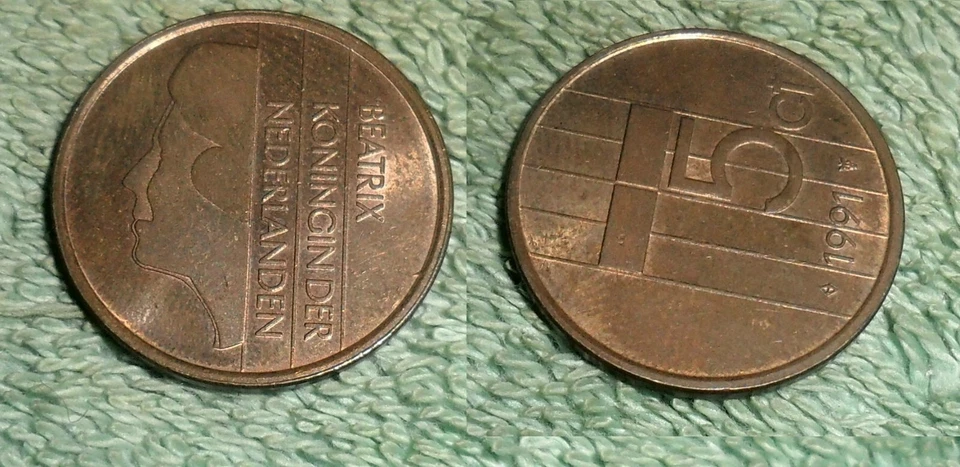 RFM 76819 World Coins Netherlands 1991 5 Cents AU Condition - Image 1 of 1