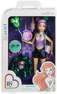 Muñeca Morena Articulada Disney Ily 4ever Inspirada en Ariel Ropa Extra Nueva - Imagen 1 de 6