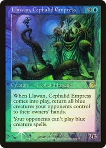 Torment MTG FOIL Llawan, Cephalid Empress Magic - Picture 1 of 2