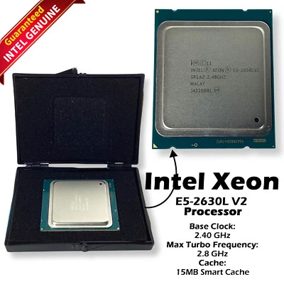 Intel Xeon E5-2630L V2 2.4GHz 6-Core LGA2011 Server Processor SR1AZ 2N8K3 - Image 1 of 4