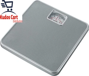 Salter Mechanical Bathroom Scale Weighing Body Non-Slip 120KG Max Cap Kg/St/Lbs - Picture 1 of 12