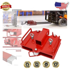 2'' Class III & IV Forklift Trailer Hitch Adapter for 6500lbs Towing Capability - Afbeelding 1 van 9