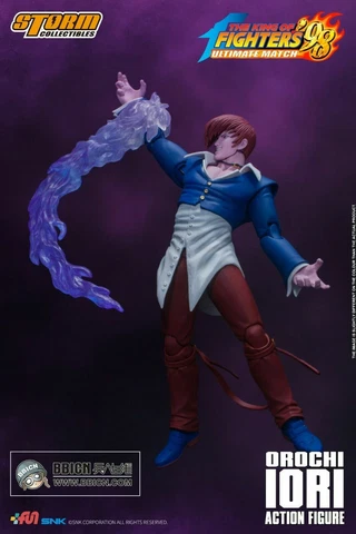 Storm Toys 1/12 King of Fighters 98 Crazy Iori Yagami OROCHI Action Figure Gift Cover