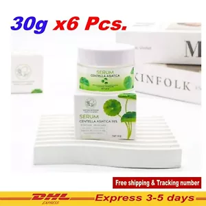 6x30g Porntina Centella Asiatica Serum Moisturized Soothe Skin By Irritation - Picture 1 of 20