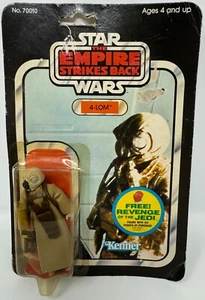 Star Wars ESB 4-LOM 48 back 1982 Revenge of the Jedi offer Kenner action figure - Picture 1 of 18