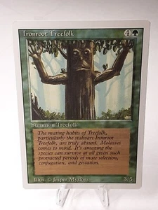 MTG - 3rd Edition - Revised - Ironroot Treefolk - Common - LP+ NM - Picture 1 of 3