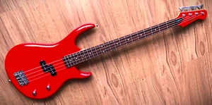 Epiphone Embassy Special IV Bass Guitar Stunning Candy Apple Red! Hard to Find! - Picture 1 of 17
