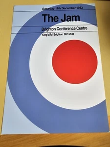 THE JAM Reimagined 1982 Gig Poster at Brighton Conference Centre - A4 Size - Picture 1 of 1