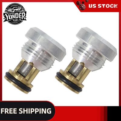 2PCS Oil Relief Pressure Valve For 1998-2011 Audi S4 S5 A4 059103175F New - Image 1 of 4