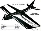 Plan d'avion modèle (UC) : Super Combat Streak 42" pour 0,19-,35 (Top Flite)